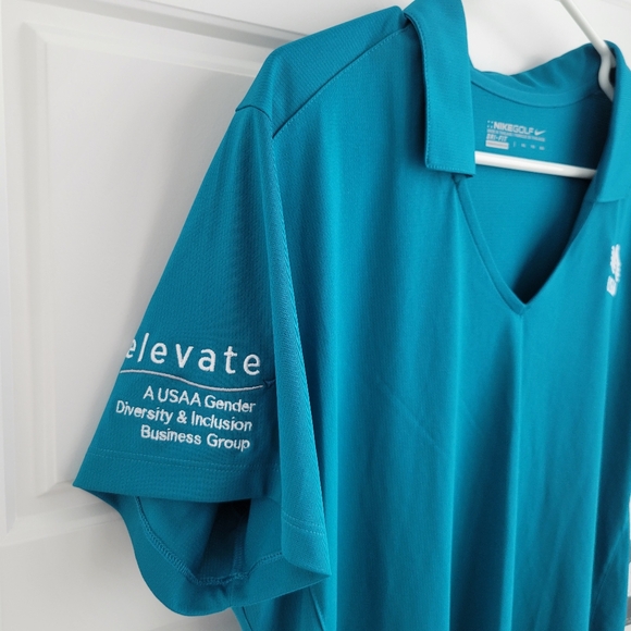 NWT XXL USAA Women's Nike Golf Shortsleeve Polo - Picture 3 of 10